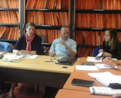 Comite suivi contrat ruralité - Mme Lenglet, Sous-Préfet de Muret, et de M. Gérard Roujas, Président