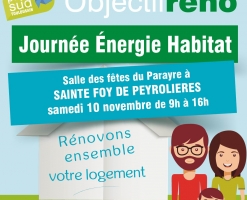 Journée énergie habitat Sainte Foy de Peyrolières